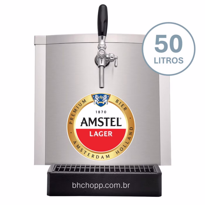 chopp amstel delivery bh 50 litros