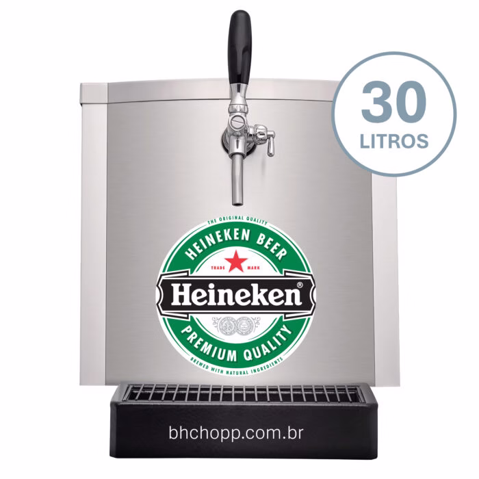 Chope Heineken Pilsen Delivery em BH - 30 litros