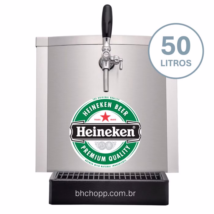 Chope Heineken Pilsen Delivery em BH - 50 litros